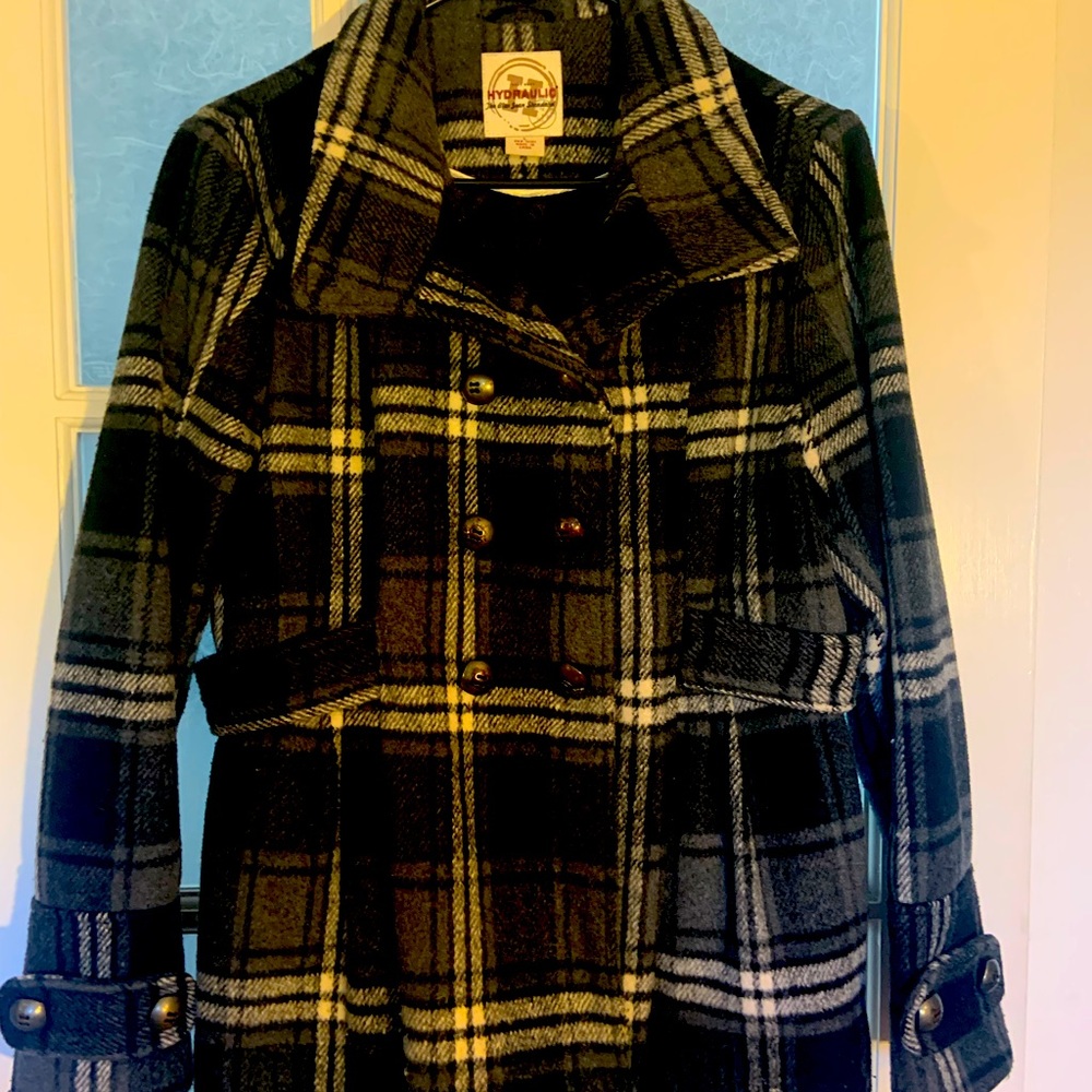 Girls winter flannel coat
